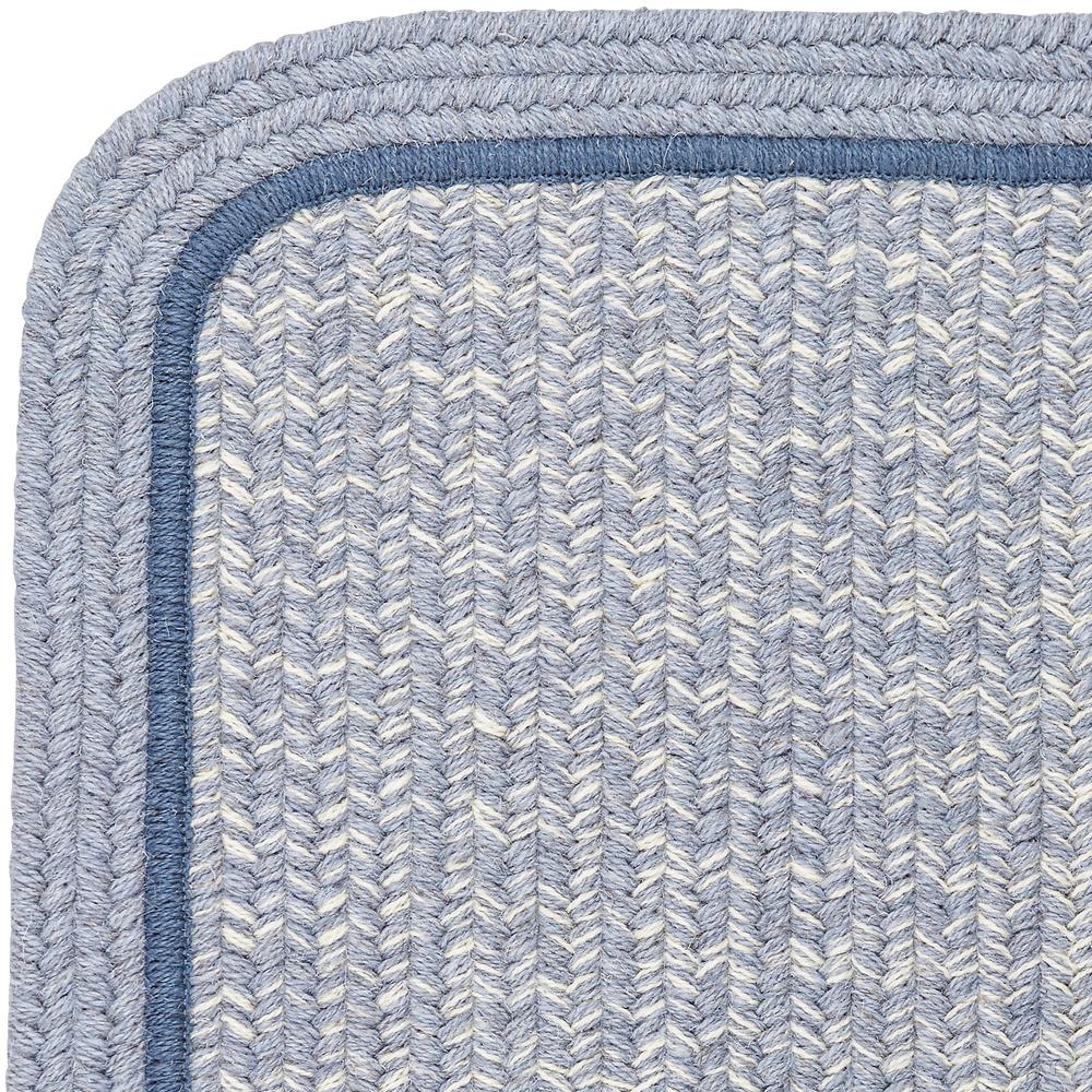 Casual Comfort Sunrise Blue Banded 8' Square. Picture 2