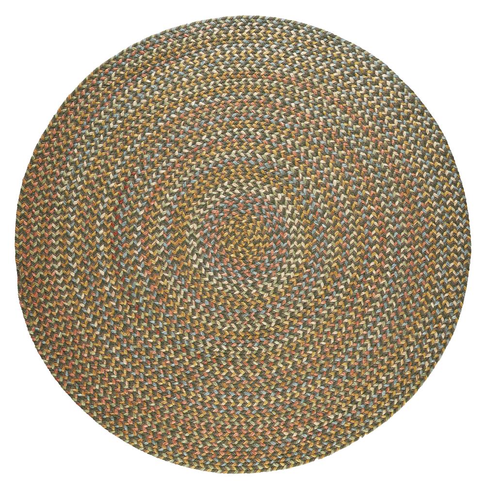 Cypress Dk. Taupe 10' Round. Picture 1