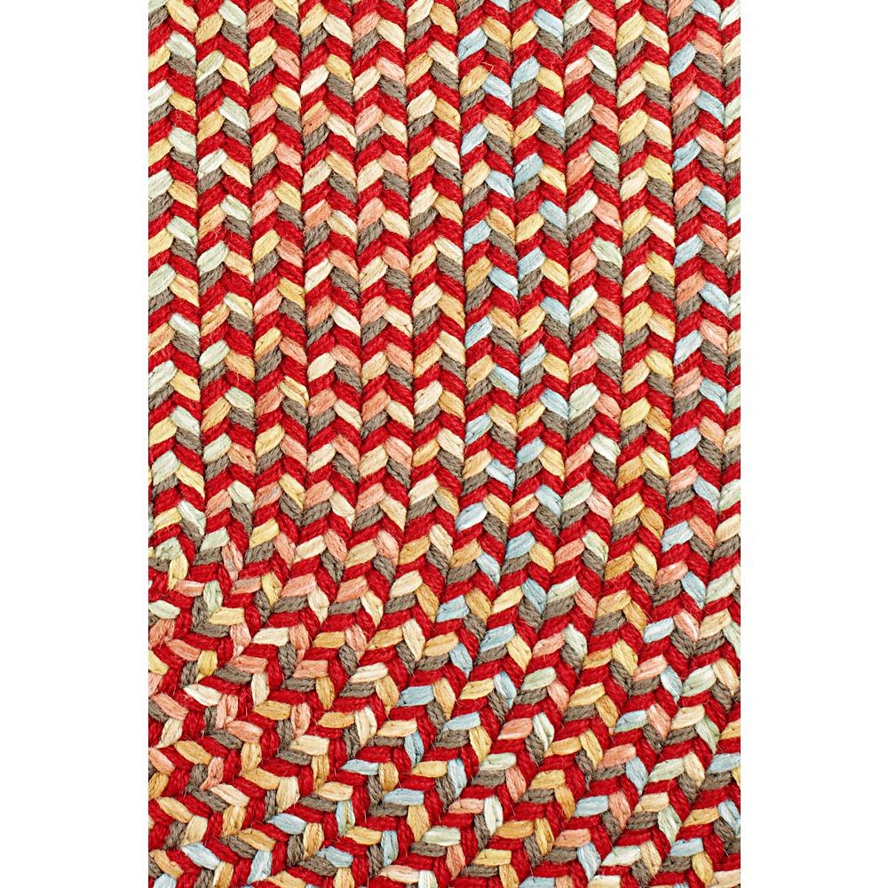 Cypress Brilliant Red 4X6 Oval. Picture 2