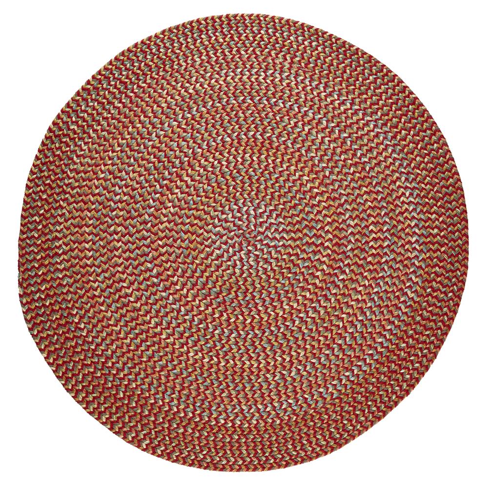 Cypress Brilliant Red 10' Round. Picture 1