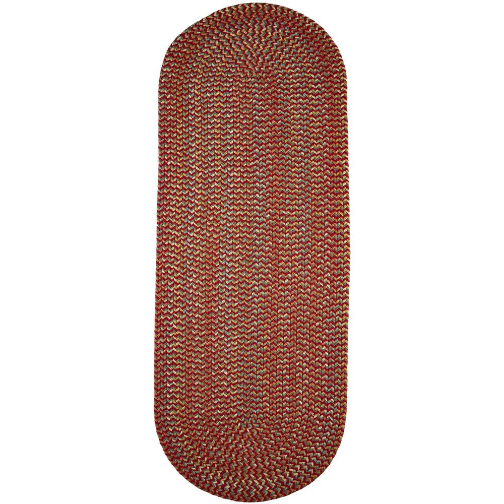 Cypress Brilliant Red 2X6 Oval. Picture 1