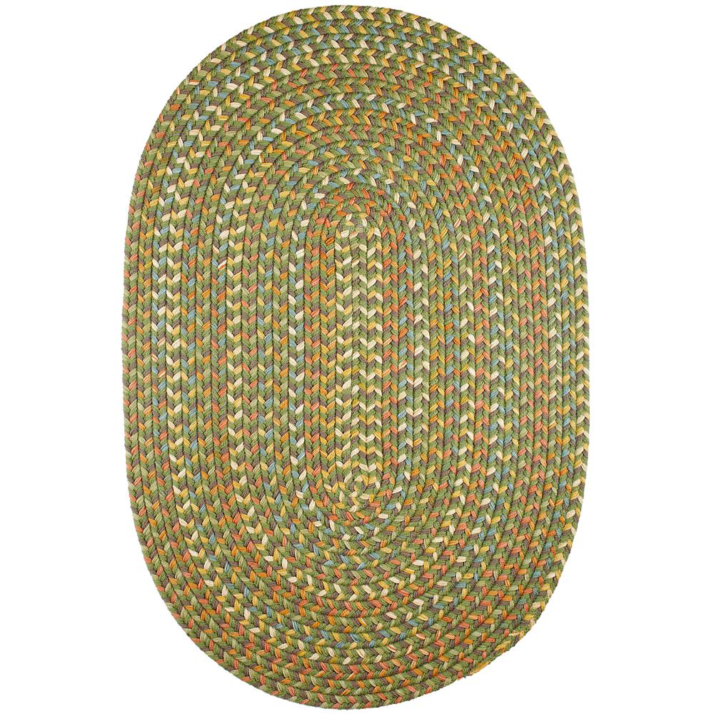 Cypress Olive 8X11 Oval. Picture 1
