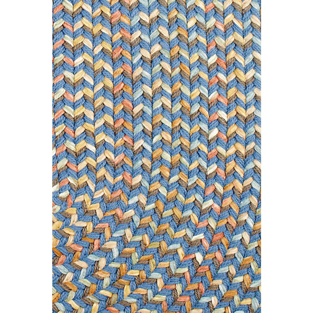 Cypress Marina Blue 5X8 Oval. Picture 2