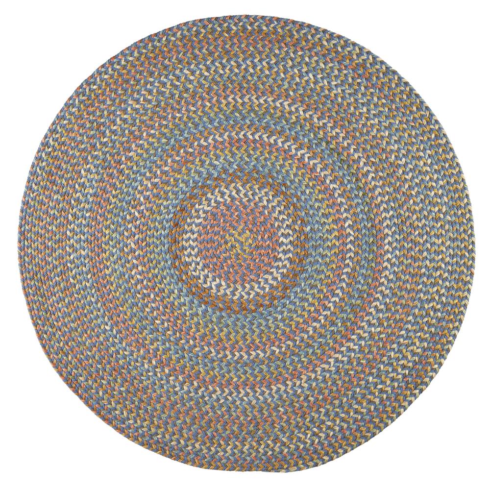 Cypress Marina Blue 4' Round. Picture 1