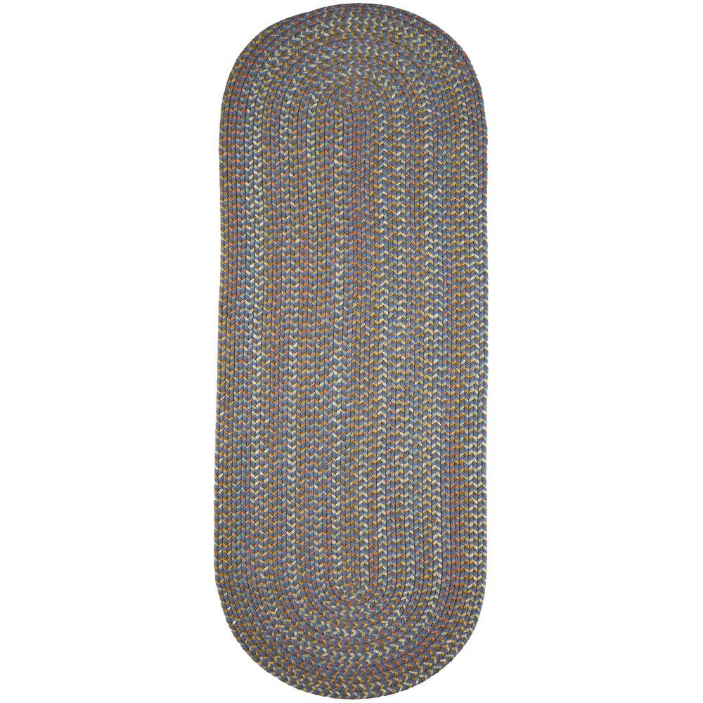 Cypress Marina Blue 2X8 Oval. Picture 1