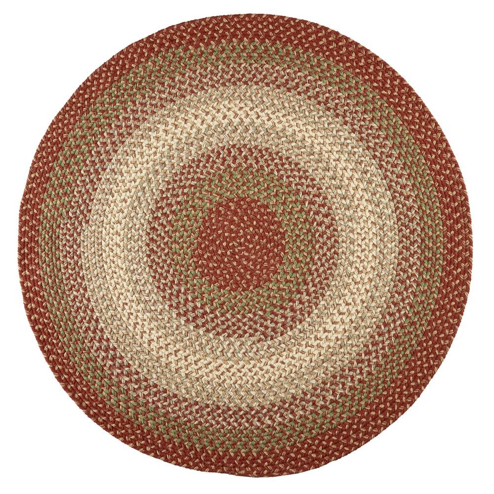 Easy Living Warm Earth 6' Round. Picture 1