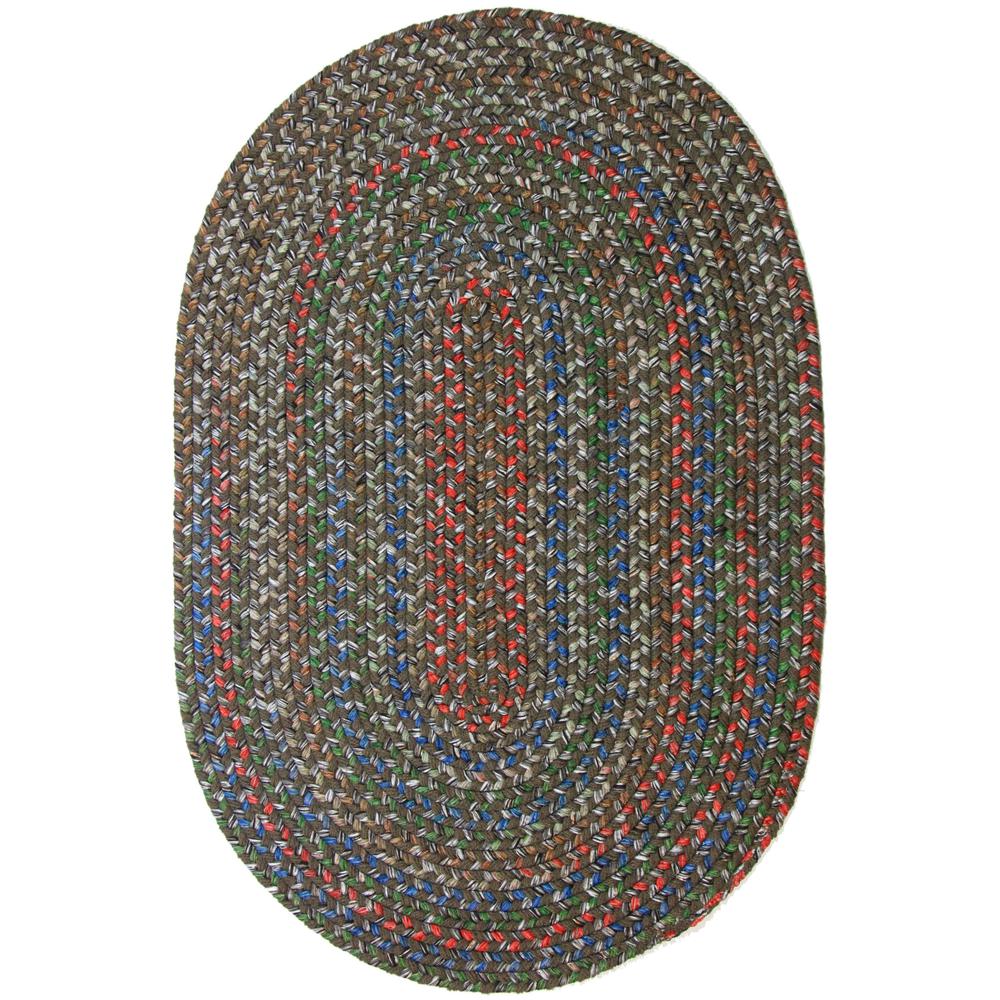 Katie Dk Taupe Multi 3X5 Oval. Picture 1
