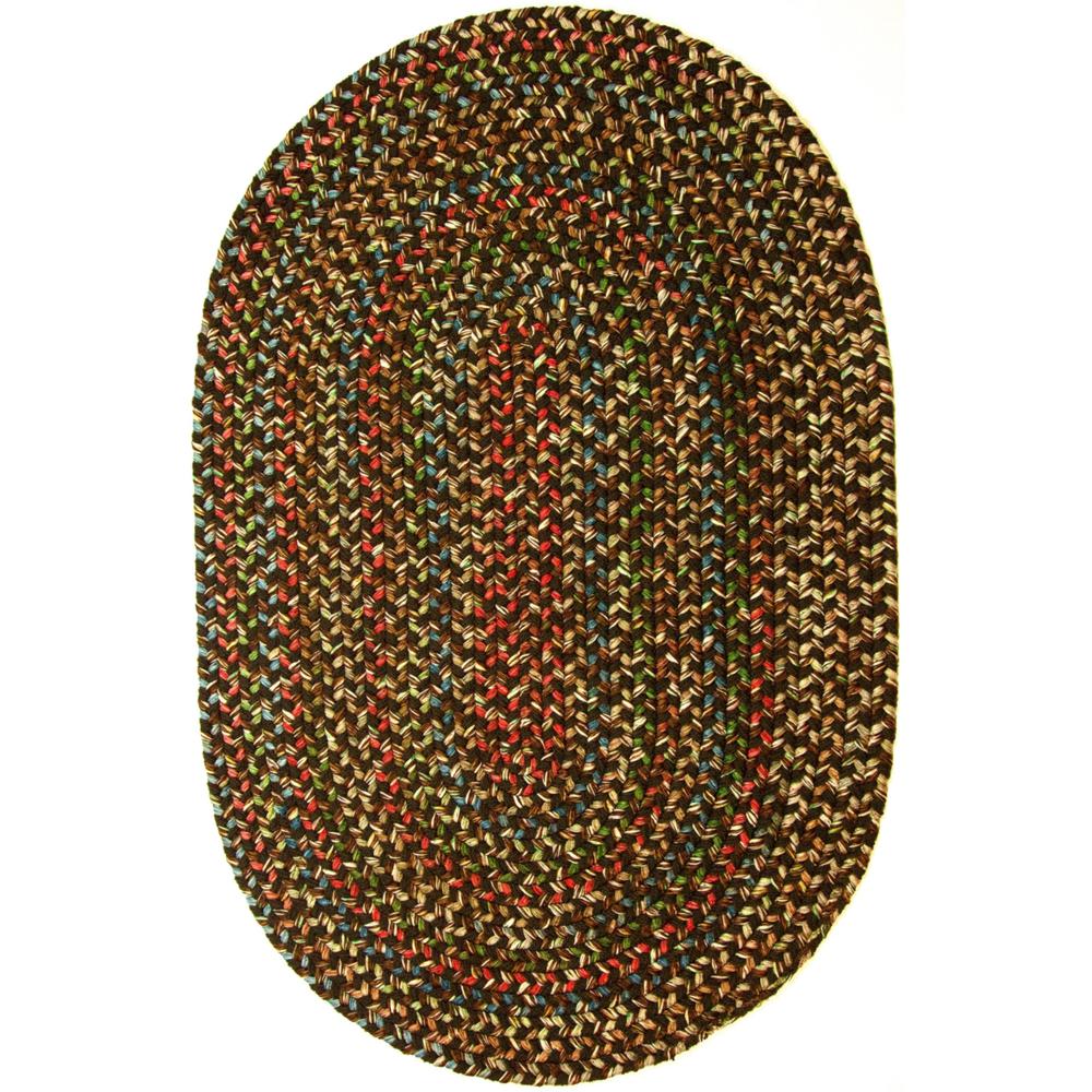 Katie Brown Multi 2X3 Oval. Picture 1