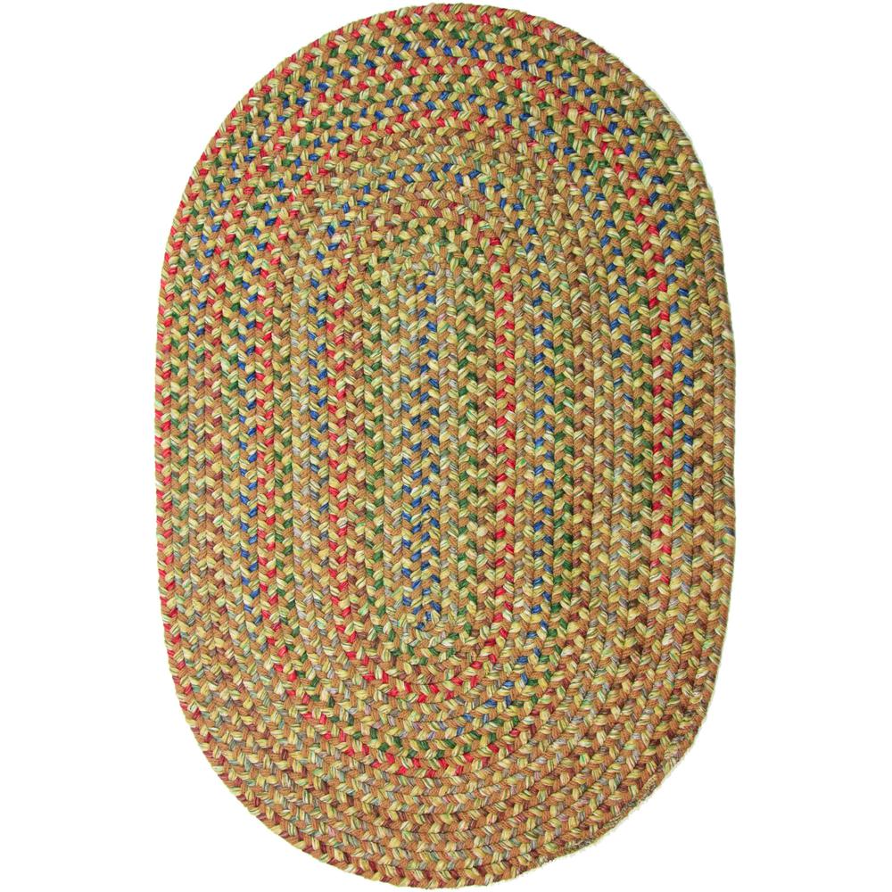 Katie Camel Multi 4X6 Oval. Picture 1