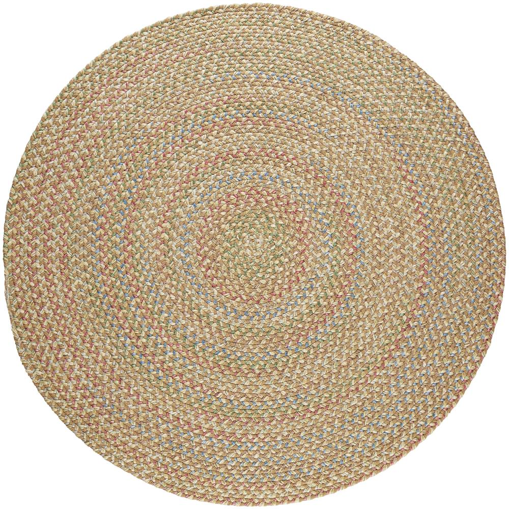 Katie Camel Multi 6' Round. Picture 1