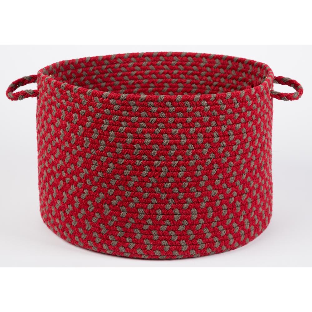Manhattan Red Brick 18" x 12" Basket. Picture 1