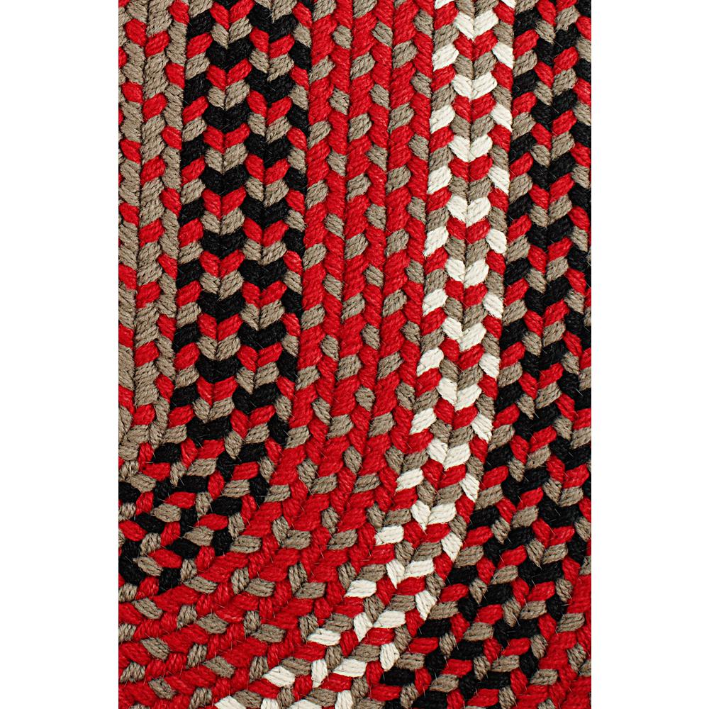 Manhattan Red Brick 2X6 Oval. Picture 2