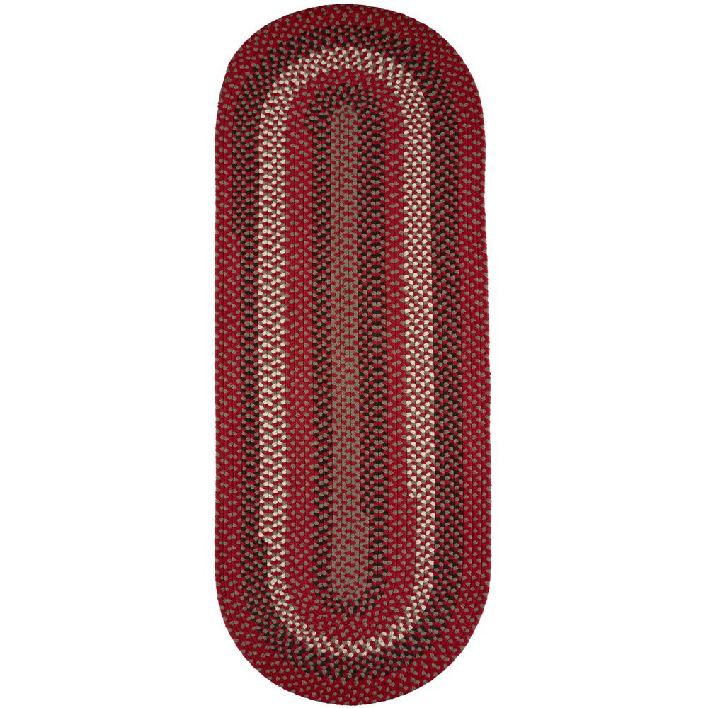 Manhattan Red Brick 2X6 Oval. Picture 1