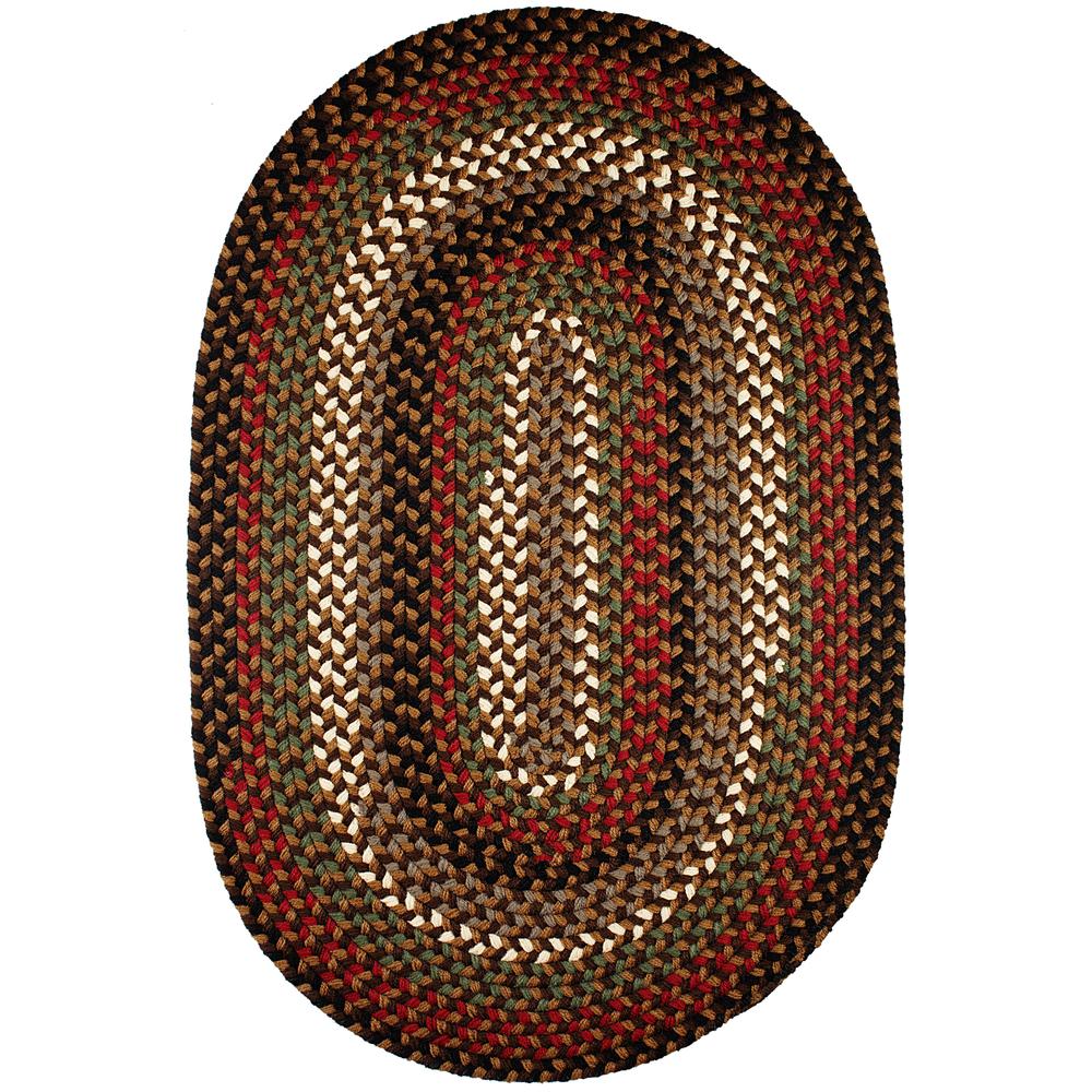 Mayflower Brown Fudge 4X6 Oval. Picture 1