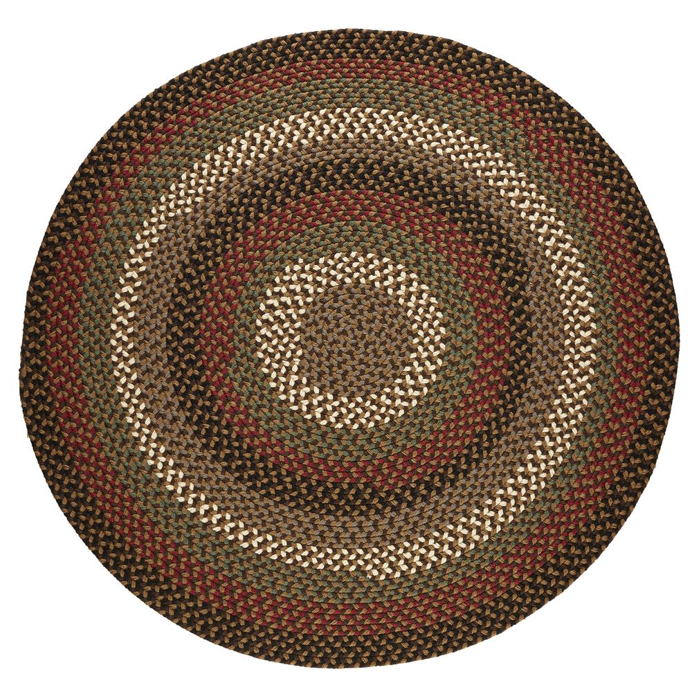 Mayflower Brown Fudge 8' Round. Picture 1