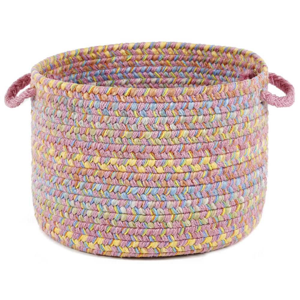 Playtime Pink Multi  14" x 10" Basket. Picture 1