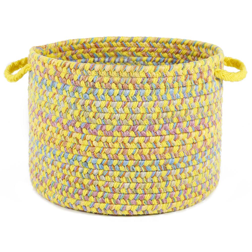 Playtime Yellow  Multi  14" x 10" Basket. Picture 1
