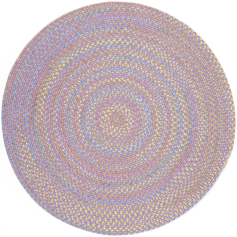 Playtime Violet Multi 8' Round. Picture 1