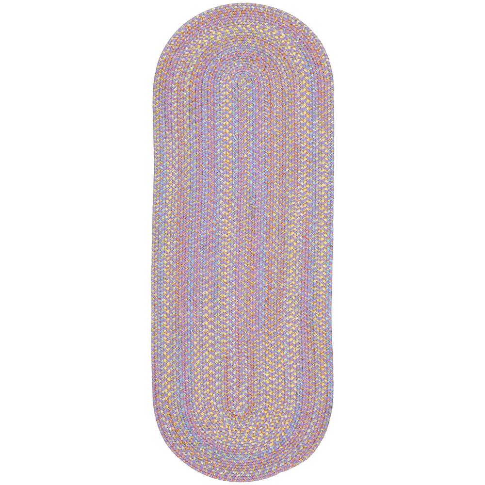 Playtime Violet Multi 2X6 Oval. Picture 1