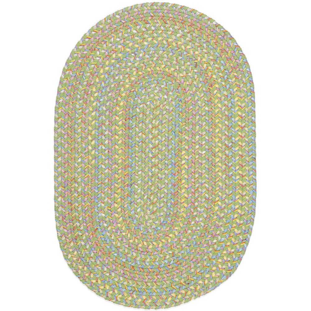 Playtime Lime Multi 2X3 Oval. Picture 1