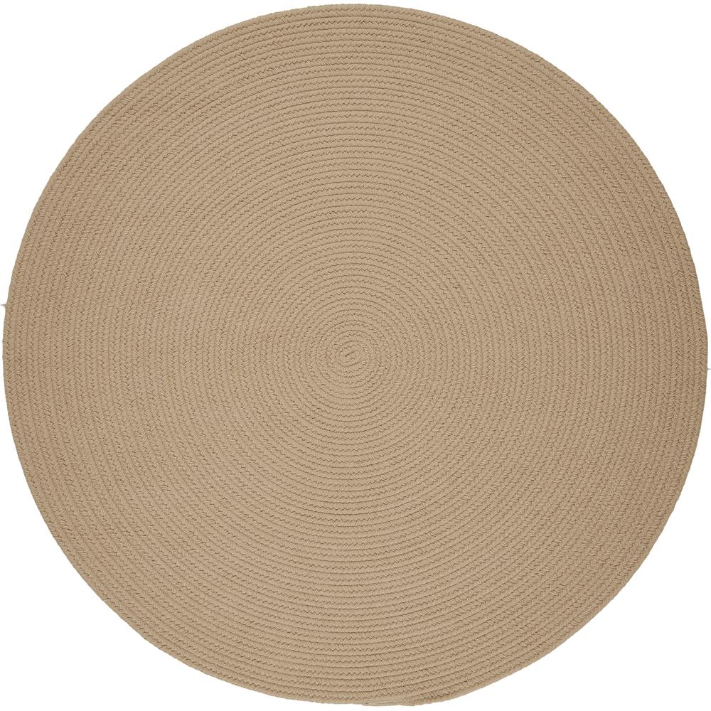 WearEver Beige Poly 10' Round. Picture 1