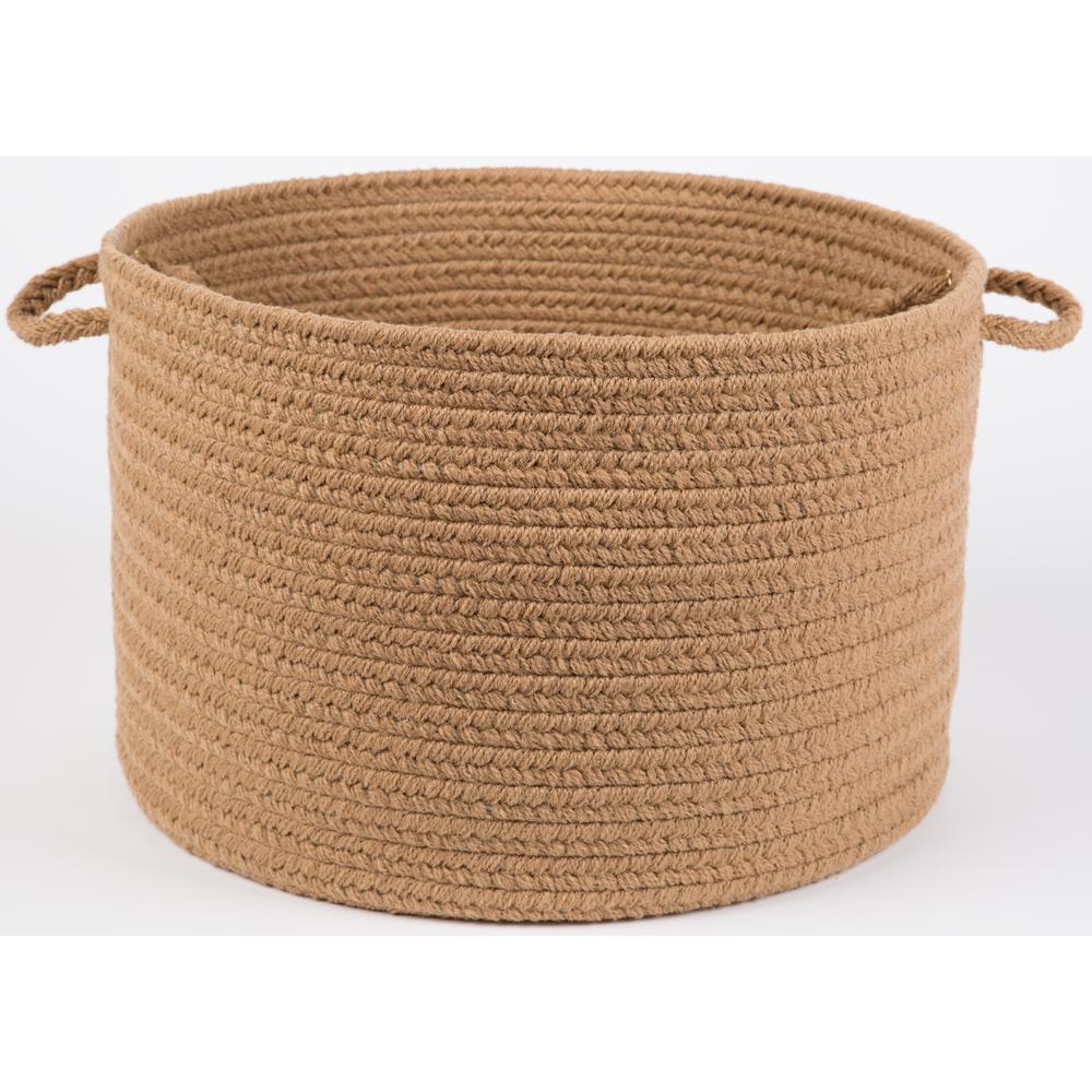WearEver Camel Poly 18" x 12" Basket. Picture 1