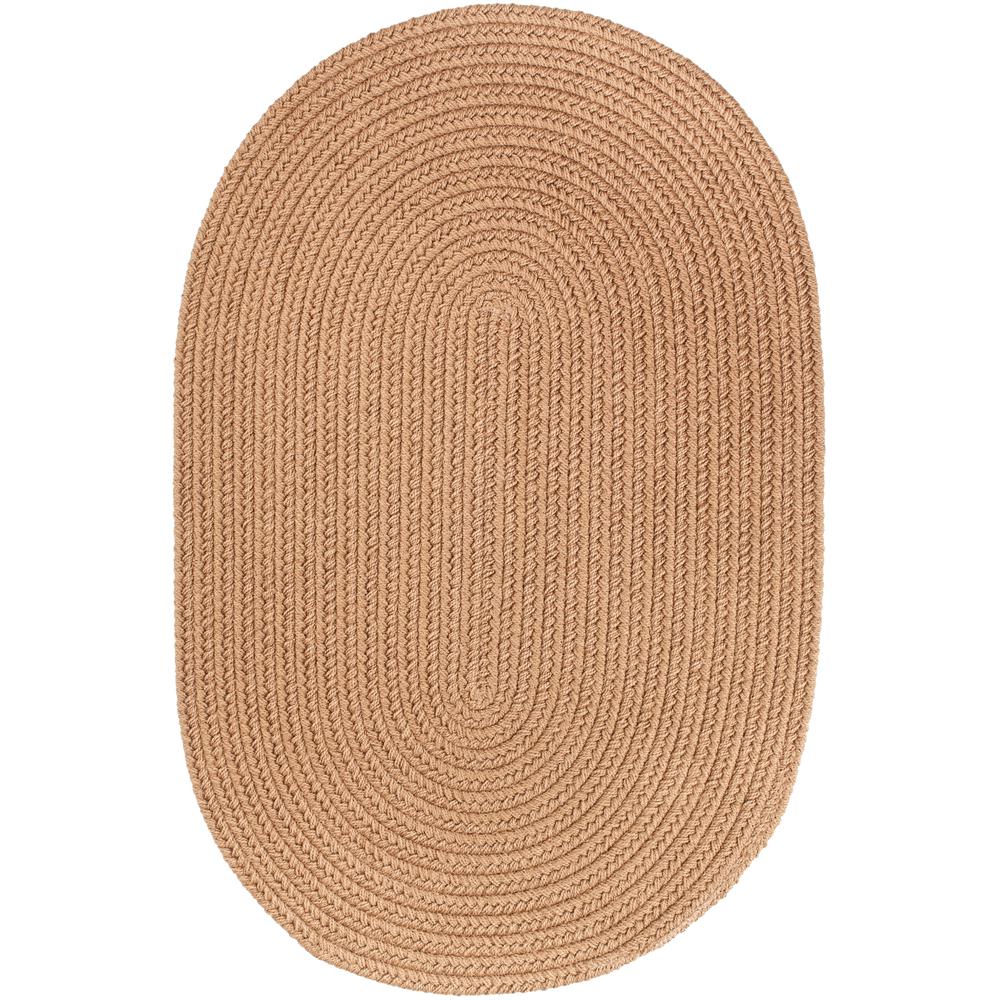WearEver Camel Poly 3X5 Oval. Picture 1