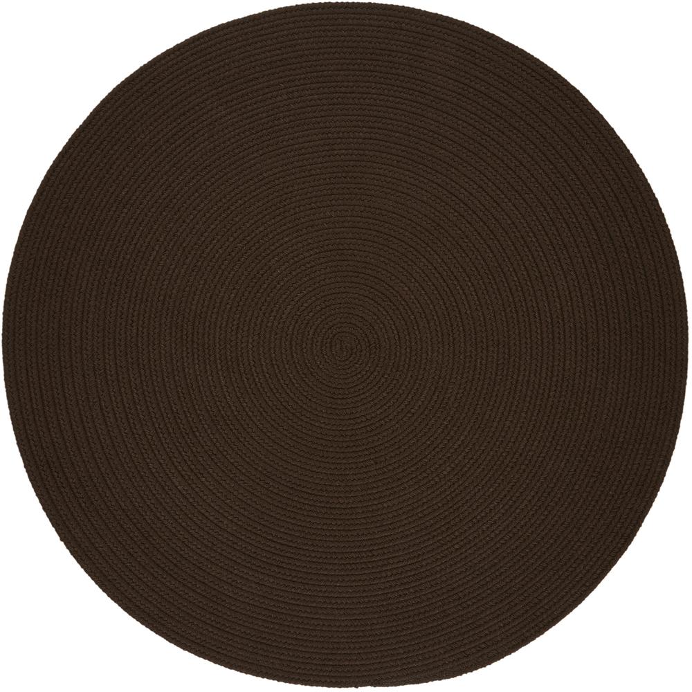 WearEver Brown Poly 8' Round. Picture 1