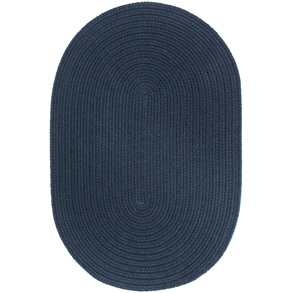 WearEver Navy Poly 10X13 Oval. Picture 1