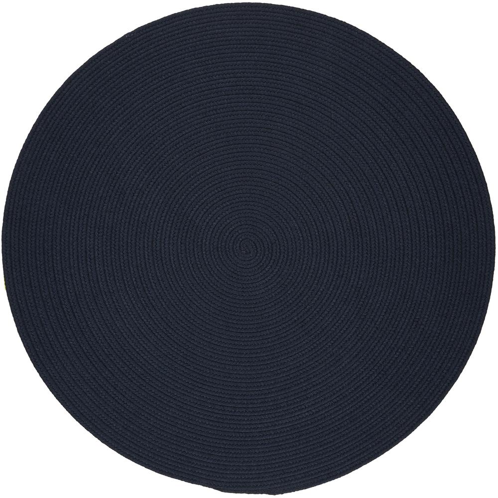WearEver Navy Poly 4' Round. Picture 1