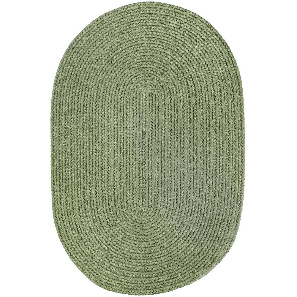 WearEver Olive Poly 2X3 Oval. Picture 1