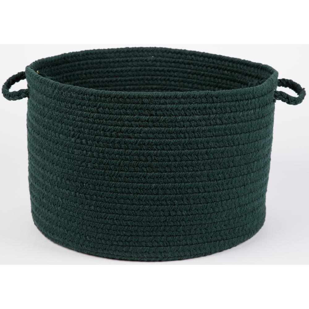 WearEver Spruce Green Poly 18" x 12" Basket. Picture 1