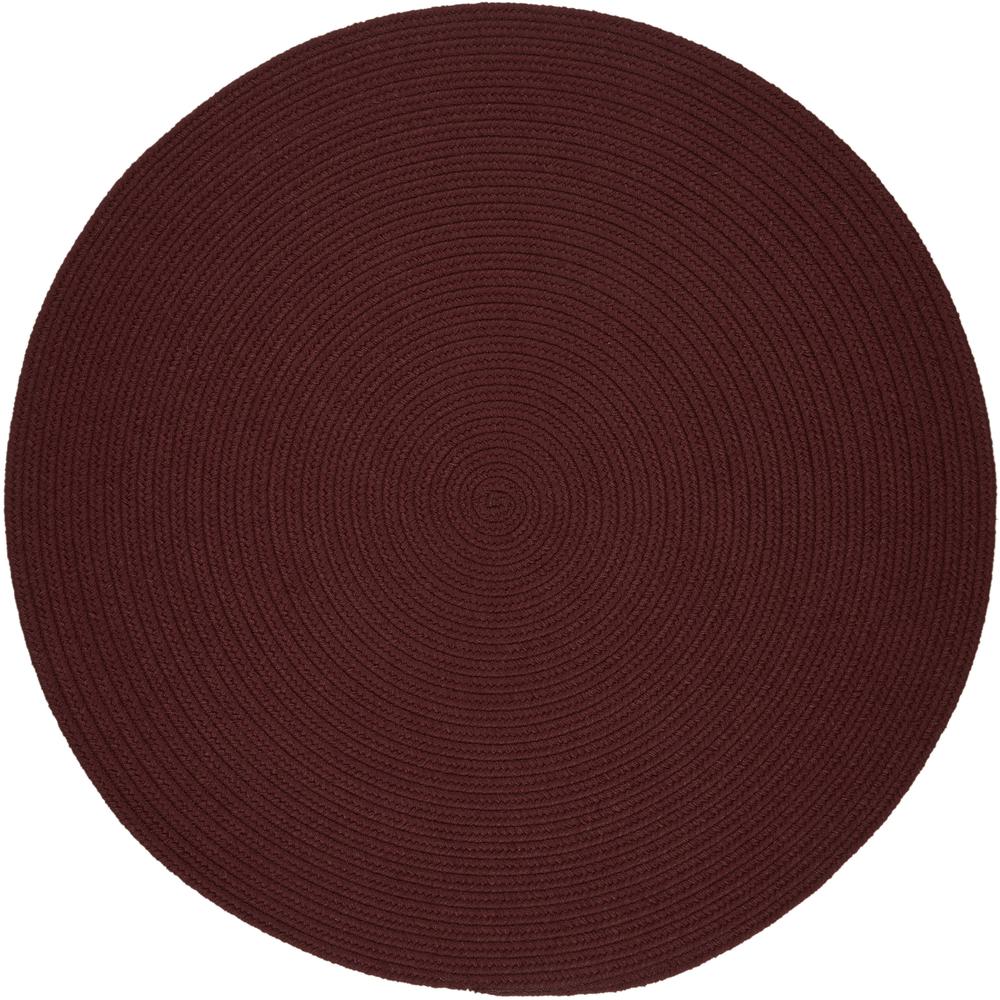 WearEver Burgundy Poly 6' Round. Picture 1