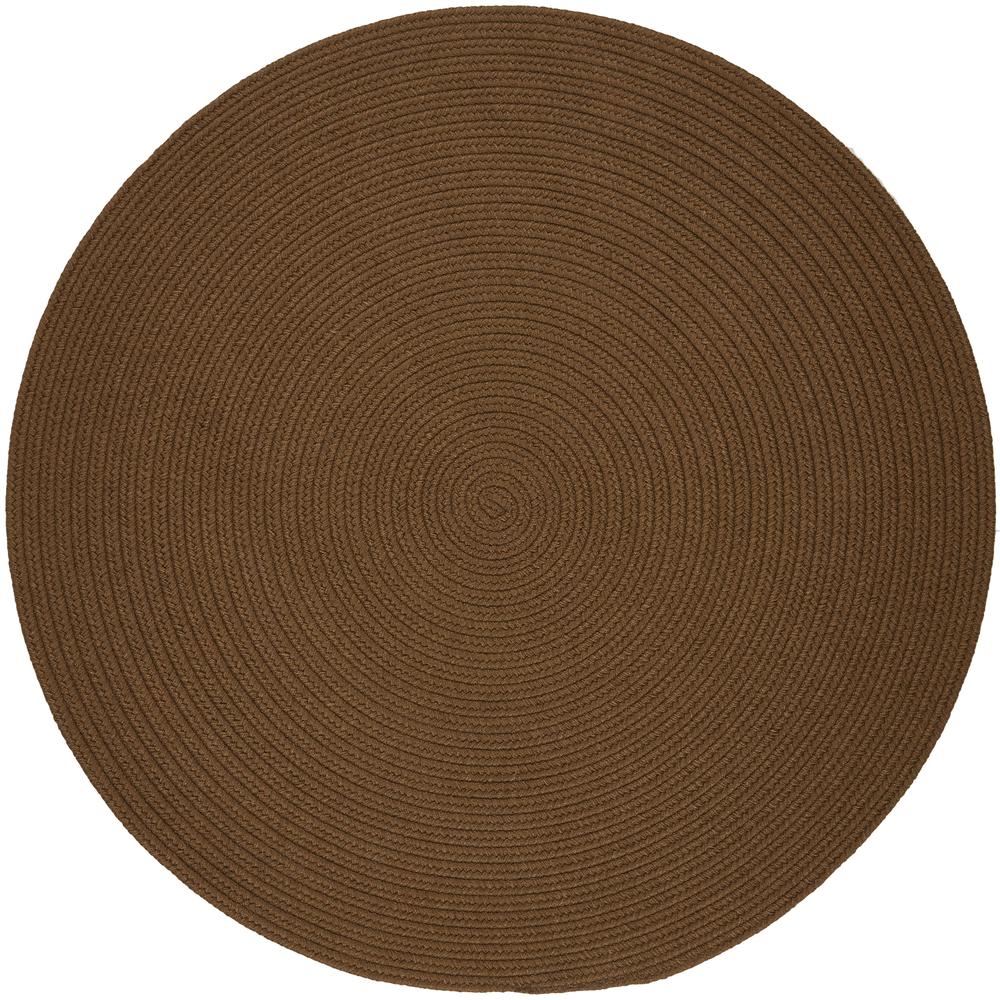 WearEver Lt. Brown Poly 6' Round. Picture 1