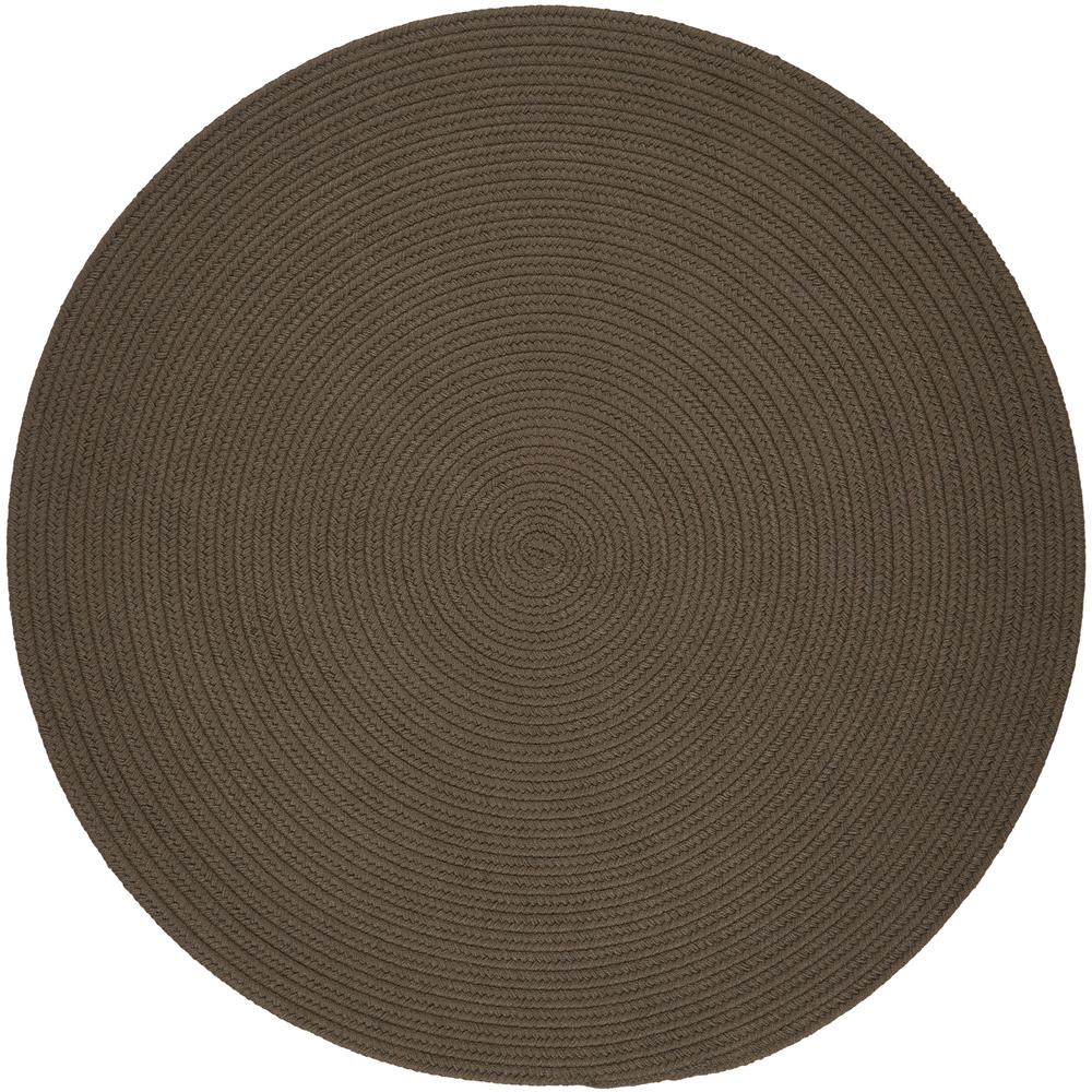 WearEver Dark Taupe Poly 10' Round. Picture 1