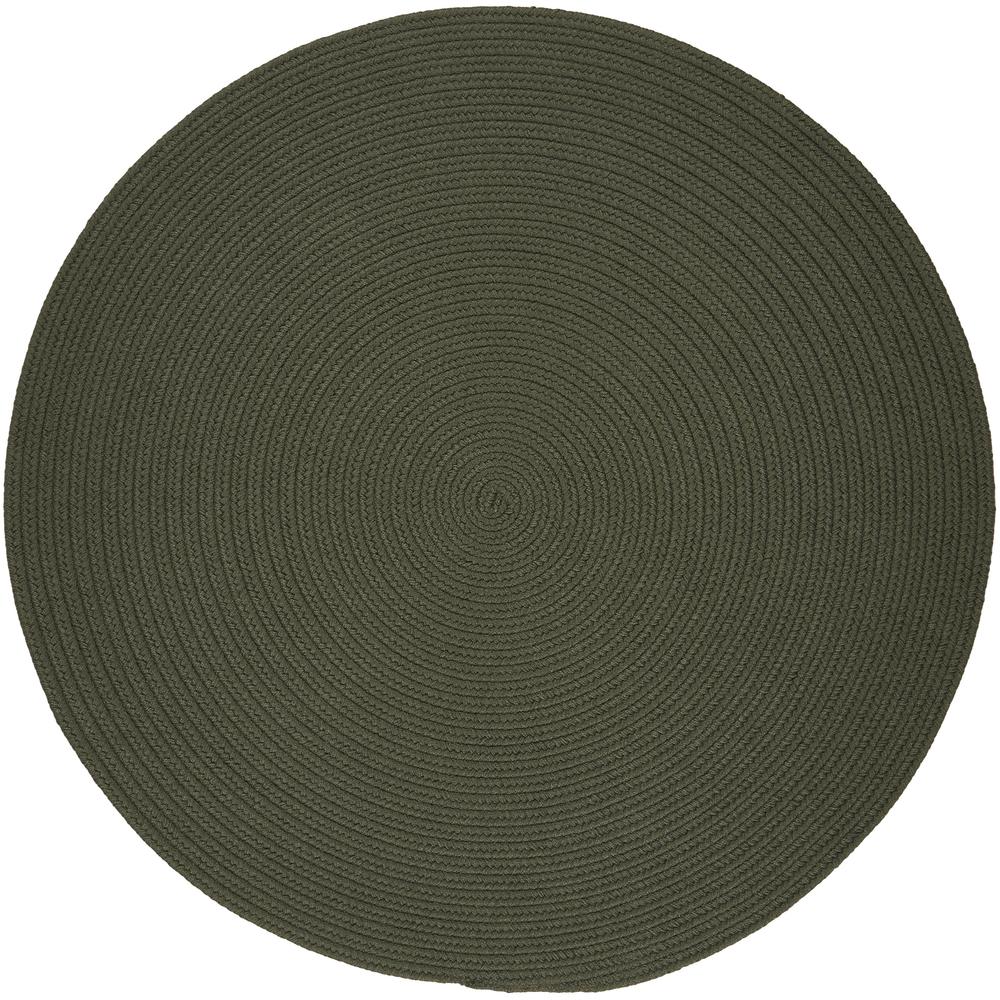 WearEver Dark Sage Poly 8' Round. Picture 1