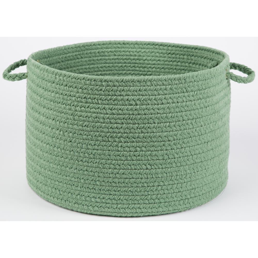 WearEver Celadon Poly 18" x 12" Basket. Picture 1