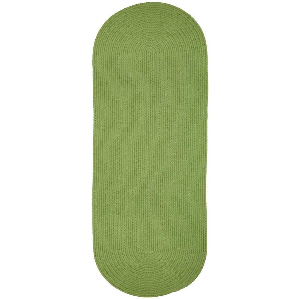 WearEver Key Lime Poly 2X6 Oval. Picture 1