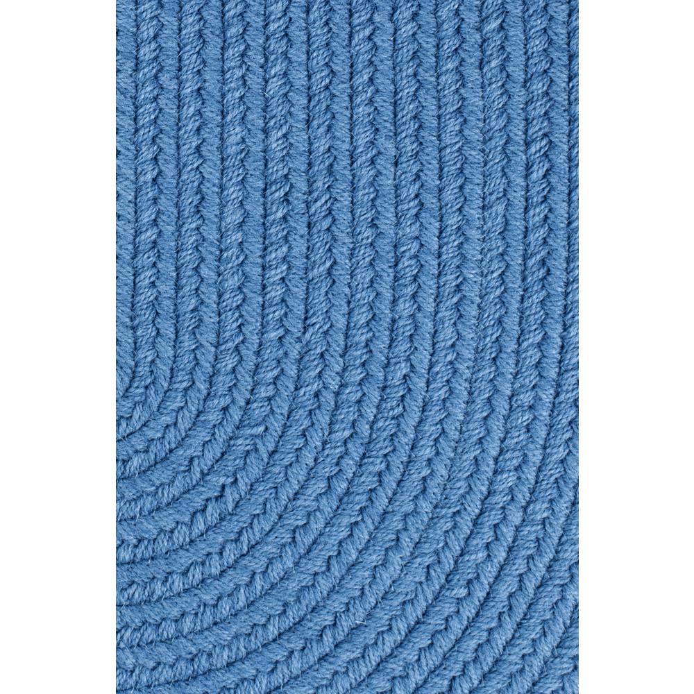 WearEver French Blue Poly 2X8 Oval. Picture 2