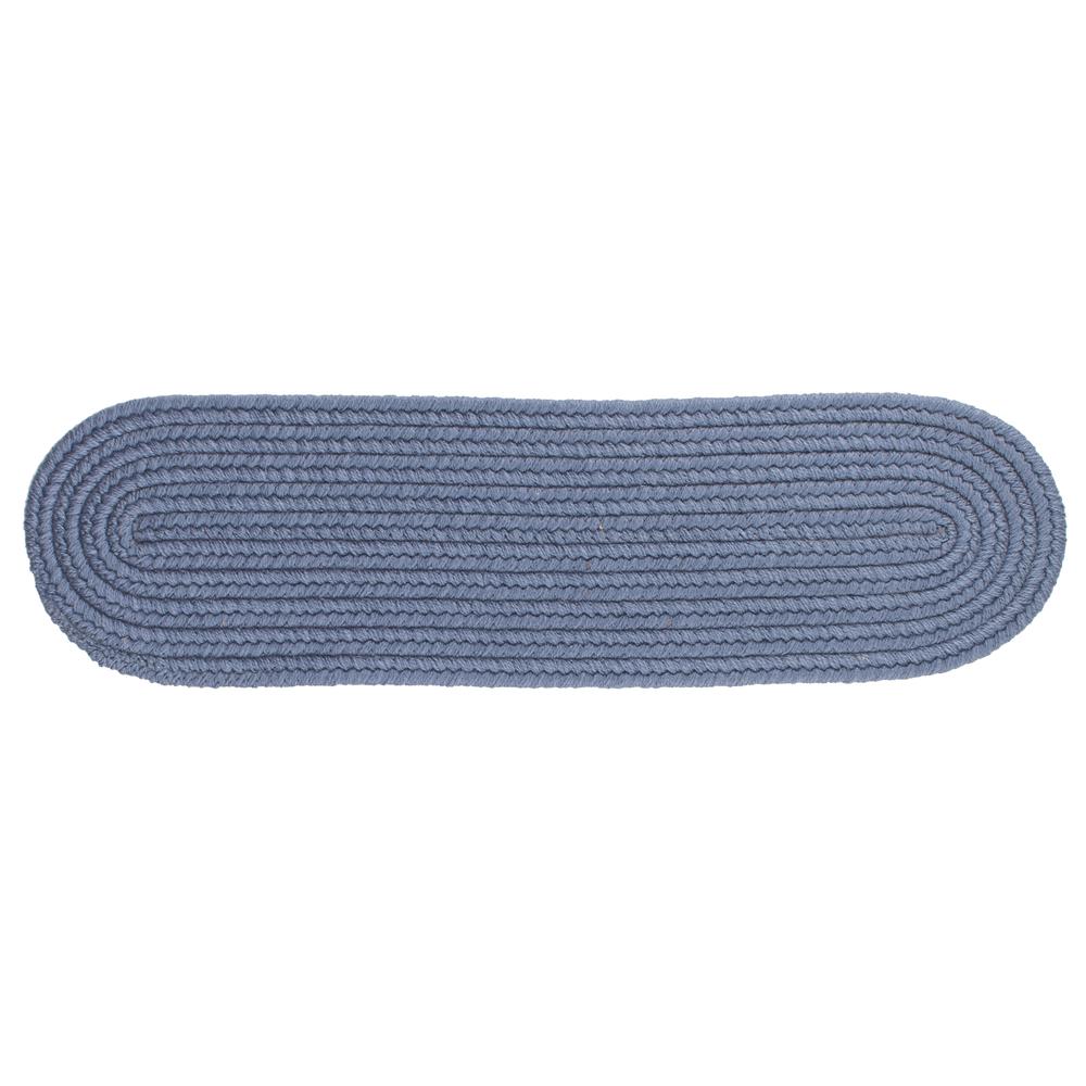 Solid Sailor Blue Wool 8x28 Str Trd. Picture 1