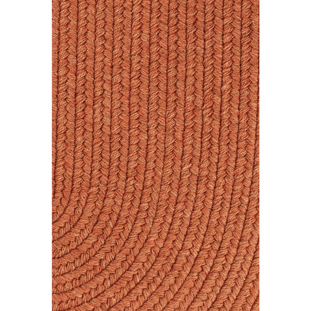 Solid Terra Cotta Wool 15" Chair Pad. Picture 2