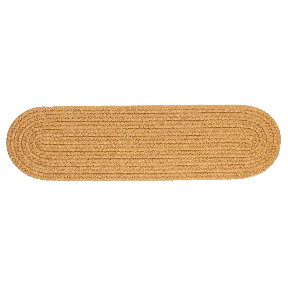Solid Vintage Gold Wool 8x28 Str Trd. Picture 1