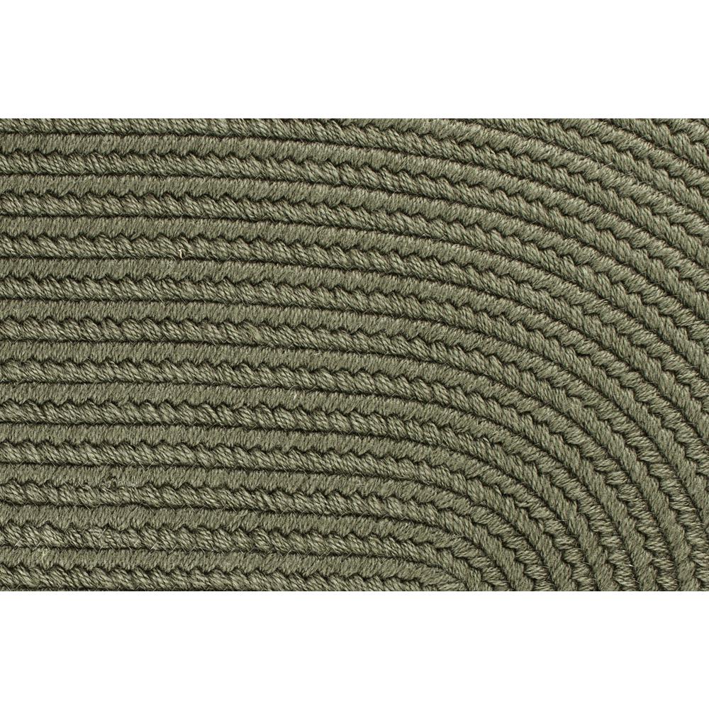 Solid Moss Green Wool C/P's Set-of-4. Picture 2