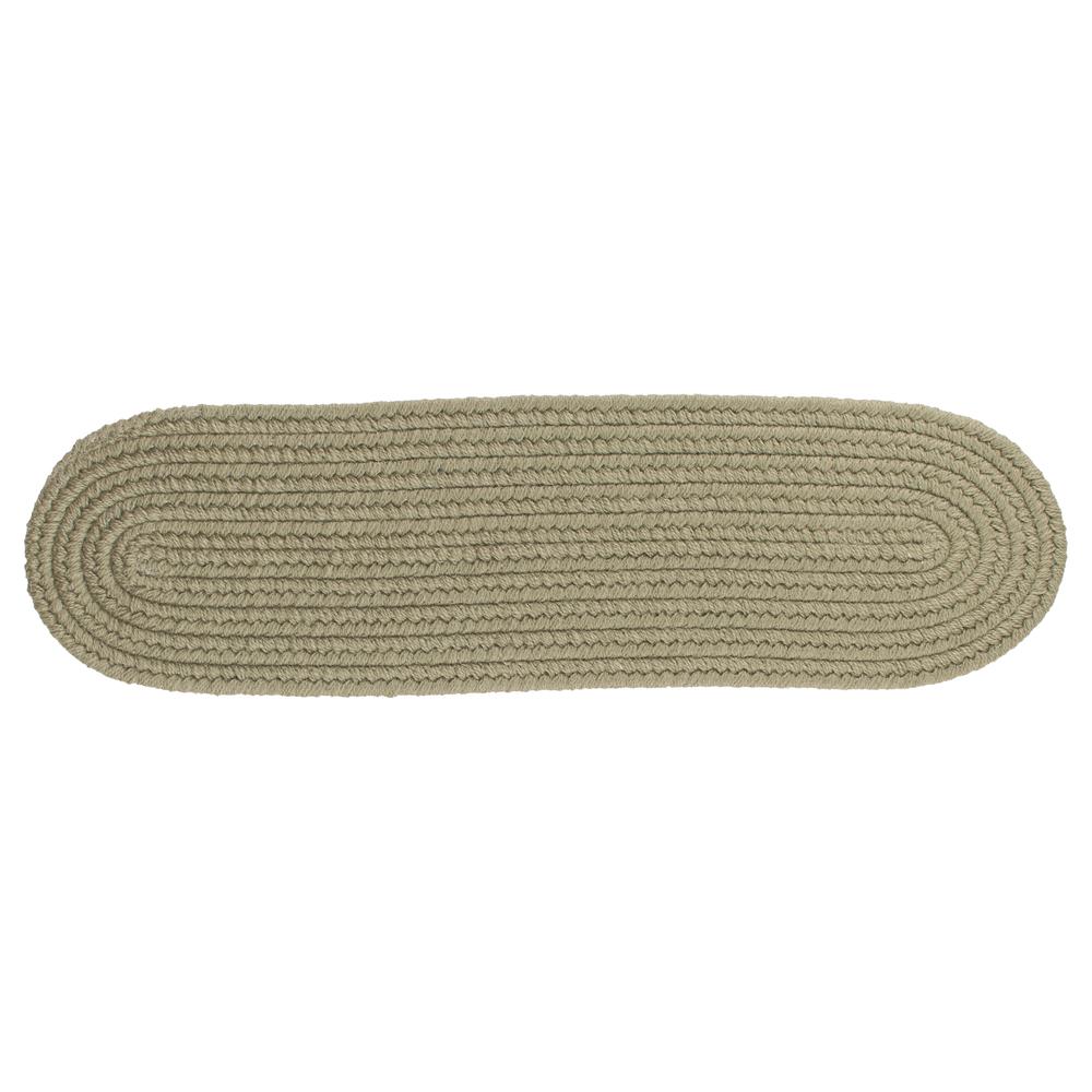 Solid Moss Green Wool 8x28 Str Trd. Picture 1
