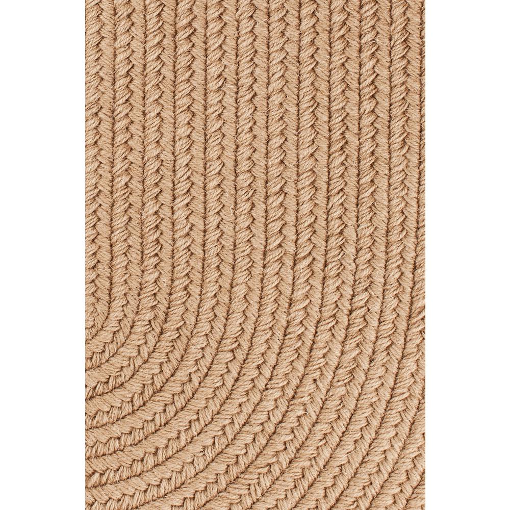 Solid Taupe Wool 10' Round. Picture 2