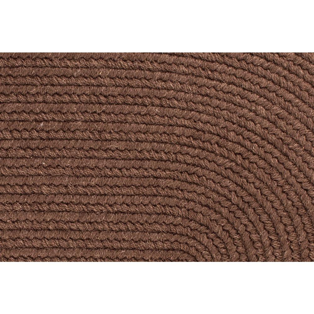 Solid Walnut Wool 2X4 Oval. Picture 2