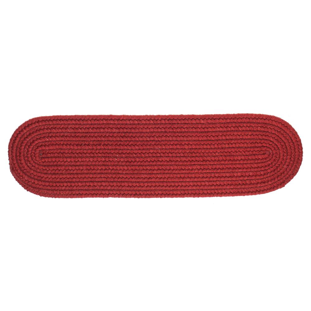 Solid Barn Red Wool S/T's Set-of-13. Picture 1