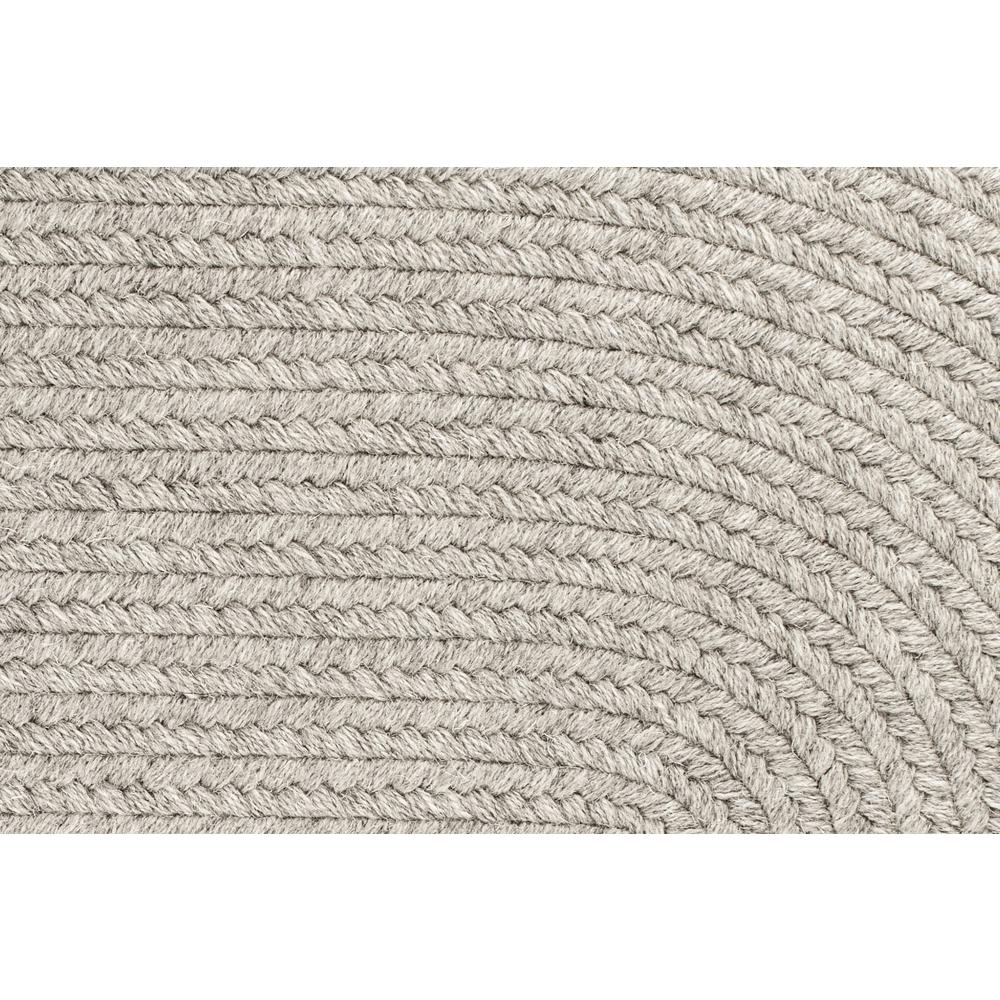 Solid Lt. Gray Wool 15" Chair Pad. Picture 2