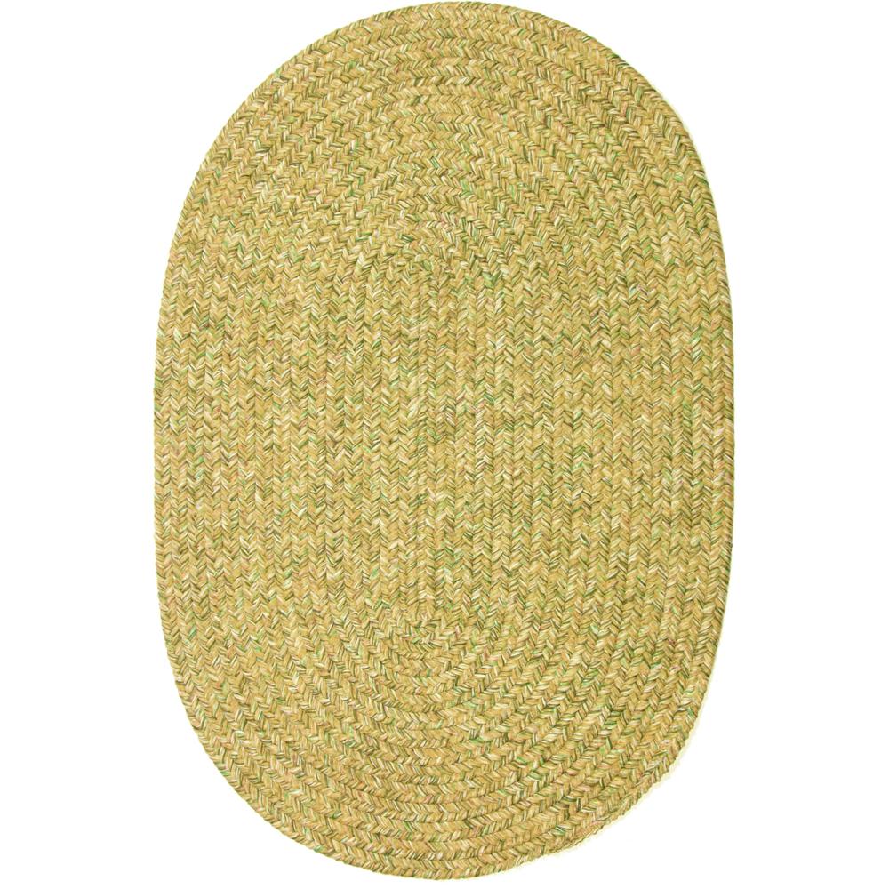 Sandi Oatmeal Tweed 3X5 Oval. Picture 1