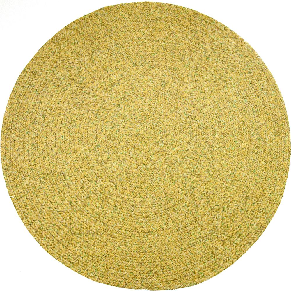 Sandi Oatmeal Tweed 4' Round. Picture 1
